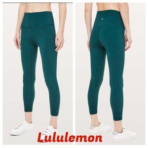 Lululemon Align Pant II *25" Royal Emerald Size 4